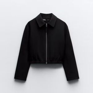 Zara Women's Black Jacket Blazer Size Medium